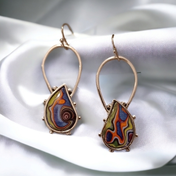 Statement Drop Earrings - Picture 7 of 16